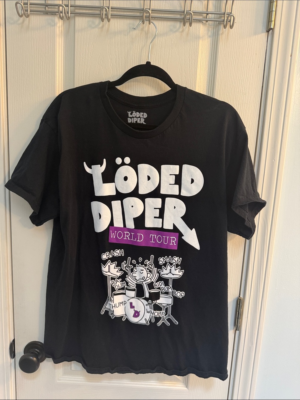 Ripple Junction Black Band Logo World Tour Tee